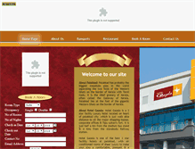 Tablet Screenshot of hotelgazala.net
